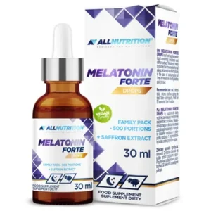Melatonin Forte Drops (Melatonina, krople), 30 ml – Allnutrition