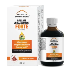Balsam Jerozolimski Forte, płyn, 200 ml – Produkty Bonifraterskie