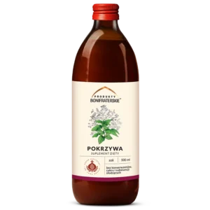Produkty Bonifraterskie Sok z pokrzywy, 500 ml – Bonifratrzy