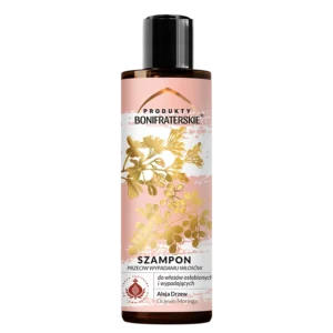 Alchemia Drzew Szampon przeciw wypadaniu włosów z olejkiem moringa, 200 ml – Produkty Bonifraterskie