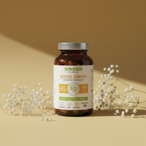 Inozytol Complex+ (Myo-inozytol + D-chiro-inozytol + Scyllo-inozytol) + Witamina B6, 100 kaps. – Biowen