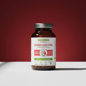 Witamina D3 + K2 Forte 12000 IU, 60 kaps. – Biowen