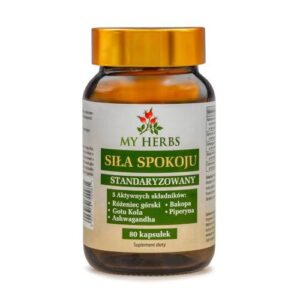 Adaptogeny Forte (Różeniec, Bacopa, Gotu Kola, Ashwagandha), 80 kaps. – Bio Herbs