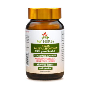Kwas R-alfa liponowy (R-ALA) 200 mg, 60 kaps. – Bio Herbs