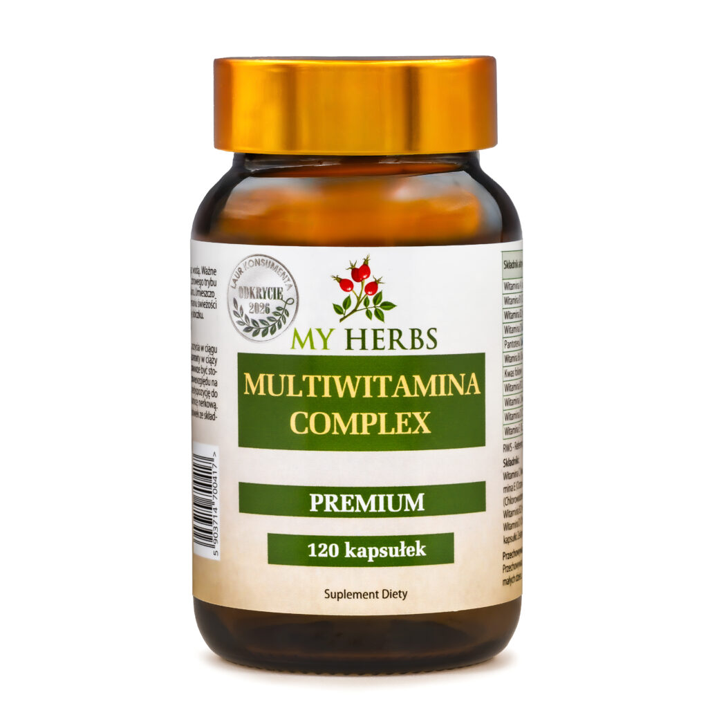 Multiwitamina Complex 100% Witamin, 250 mg, 120 kaps. – Bio Herbs