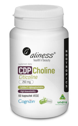 CDP Choline (Citicoline) 250 mg, 60 kaps. – Aliness