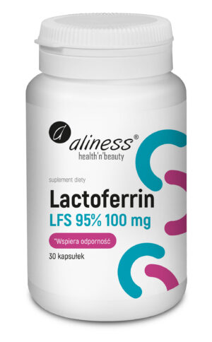 Lactoferrin LFS 90% 100 mg, 30 kaps. – Aliness