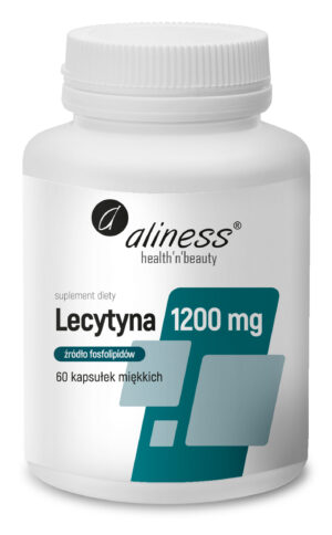 Lecytyna 1200 mg, 60 kaps. – Aliness