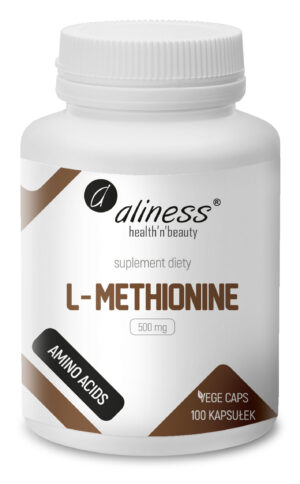 L-Methionine 500 mg, 100 kaps. – Aliness