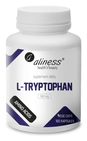 L-Tryptophan 500 mg, 100 kaps. – Aliness