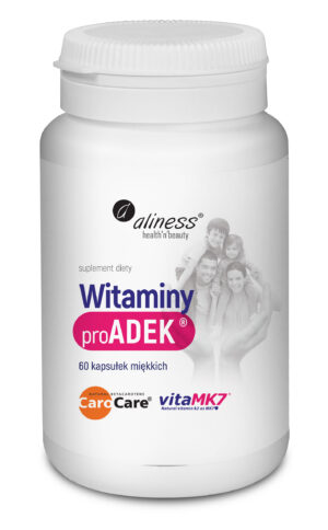 ProADEK Witaminy ADEK, 60 kaps. – Aliness