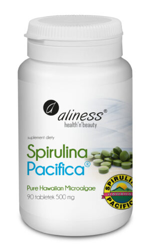 Spirulina Pacifica Hawajska 500 mg, 90 tabl. – Aliness