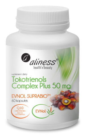Tokotrienols Complex Plus 50 mg (Witamina E), 60 kaps. – Aliness