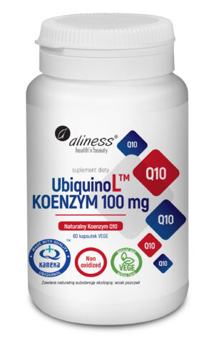 UbiquinoL KANEKA Naturalny Koenzym Q10 100 mg, 60 kaps. – Aliness