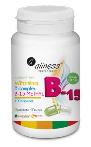 Witamina B Complex B-15 Methyl, 100 kaps. – Aliness