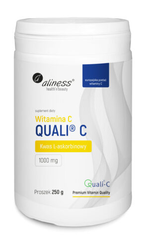 Quali-C Witamina C (kwas L-askorbinowy), 250 g proszek – Aliness