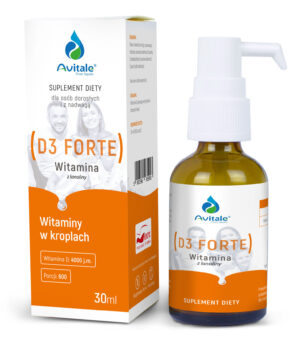 Avitale Witamina D3 Forte 4000 IU, 30 ml – Aliness