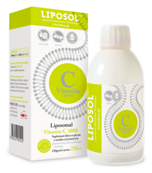 Liposol Witamina C 1000 (Liposomalna, buforowana, smak cytrynowy), 250 ml – Aliness