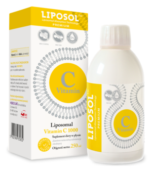 Liposol C 1000 Witamina C liposomalna (buforowana, bezsmakowa), 250 ml – Aliness