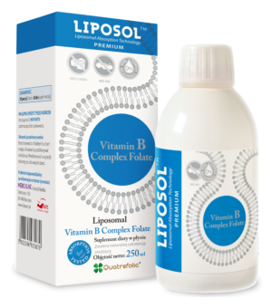 Liposol Witamina B Complex Folate (Liposomalna), 250 ml – Aliness