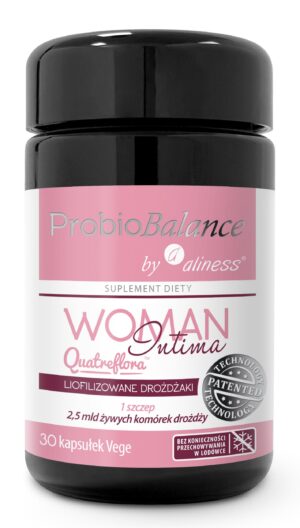 ProbioBALANCE Woman Intima Quatreflora 2,5 mld, 30 kaps. – Aliness