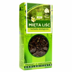 Mięta liść BIO (herbatka ziołowa), 25 g – Dary Natury