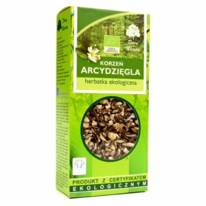 Arcydzięgiel korzeń EKO, herbatka liściasta, 100 g – Dary Natury