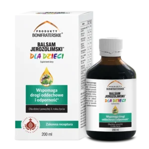 Balsam Jerozolimski dla dzieci, syrop, 200 ml – Produkty Bonifraterskie