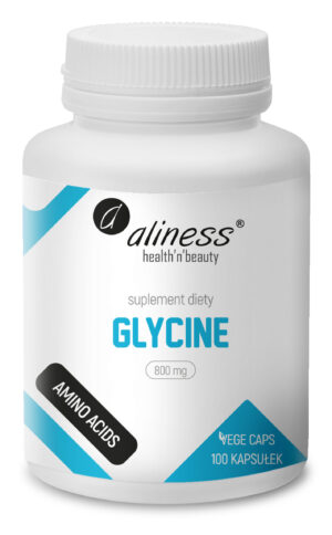 Glycine (glicyna) 800 mg, 100 kaps. – Aliness