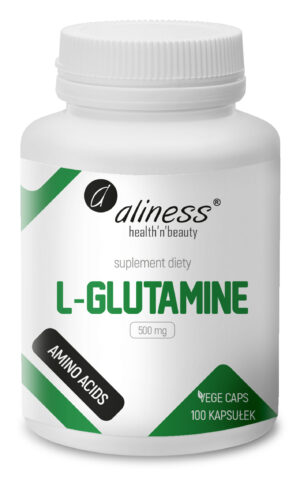 L-Glutamine 500 mg, 100 kaps. – Aliness