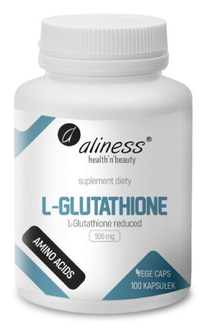 L-Glutathione Reduced 500 mg, 100 kaps. – Aliness