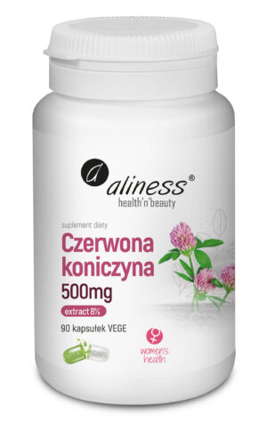 Czerwona koniczyna extract 8% 500 mg, 90 kaps. – Aliness