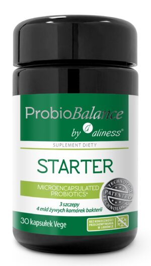 ProbioBALANCE Probiotyk STARTER 4 mld, 30 kaps. – Aliness