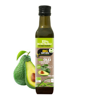 Olej z awokado Extra Virgin BIO, 250 ml – Big Nature
