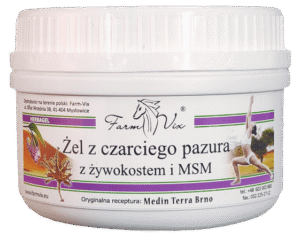 Żel Czarci Pazur z Żywokostem i MSM, 350 ml – Farm-Vix