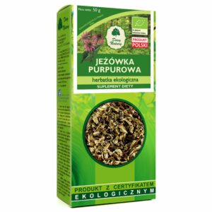 Jeżówka purpurowa ziele EKO (herbatka ziołowa), 50 g – Dary Natury