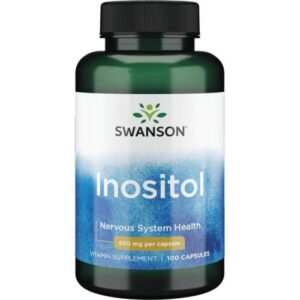 Inozytol 650 mg, 100 kaps. – Swanson