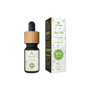 Natural Plus Olej konopny CBD 10% (Full Spectrum), 10 ml – Hemp King