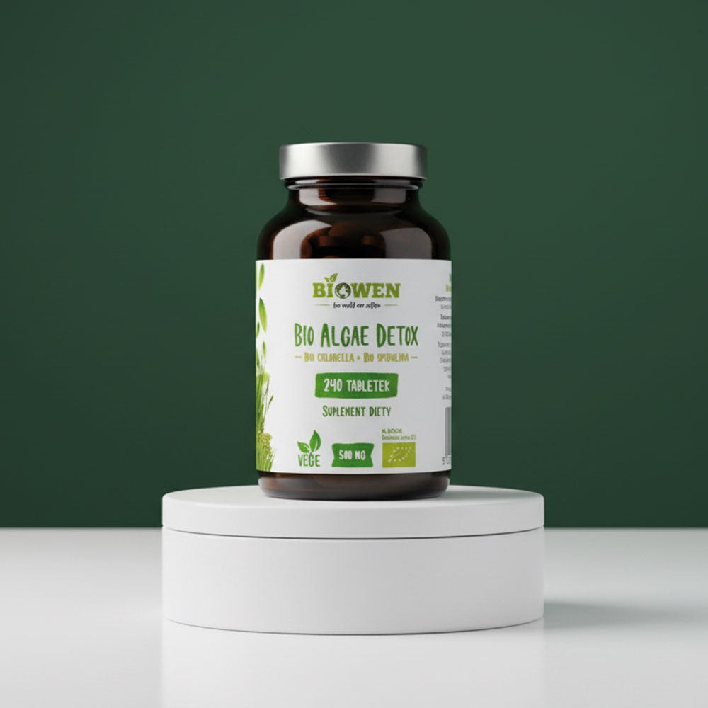 BIO Algae Detox Chlorella + Spirulina 500 mg, 240 tabl. – Biowen