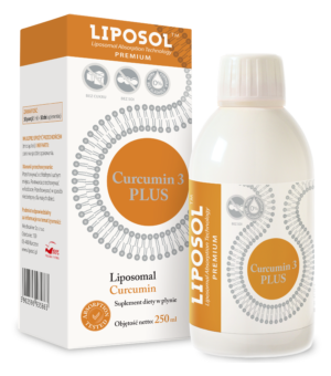 Liposol Curcumin 3 PLUS (Liposomalna kurkumina 170 mg), 250 ml – Aliness