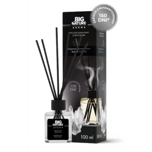 Dyfuzor zapachowy z patyczkami inspirowany zapachem Black Opium, 100 ml – Big Nature
