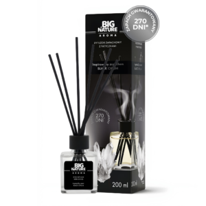 Dyfuzor zapachowy z patyczkami inspirowany zapachem Black Opium, 200 ml – Big Nature