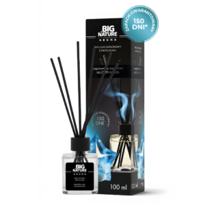 Dyfuzor zapachowy z patyczkami inspirowany zapachem Mugler Angel, 100 ml – Big Nature
