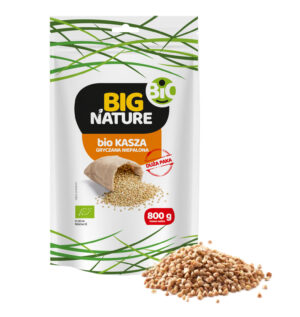 Kasza gryczana niepalona BIO, 800 g – Big Nature