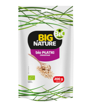 Płatki orkiszowe BIO, 200 g – Big Nature