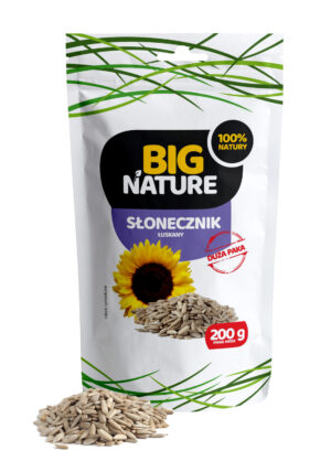 Słonecznik łuskany, 200 g – Big Nature