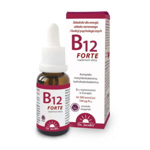 B12 Forte Witamina B12, krople, 20 ml – Dr. Jacob's