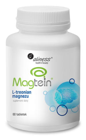 L-Treonian Magnezu Magtein, 72 mg, 60 tabl. – Aliness
