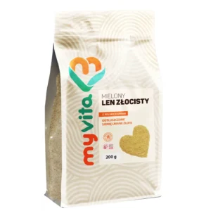 Len złocisty mielony, 200 g – MyVita