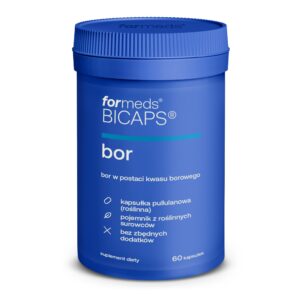 BICAPS Bor 3 mg (Kwas borowy), 60 kaps. – ForMeds